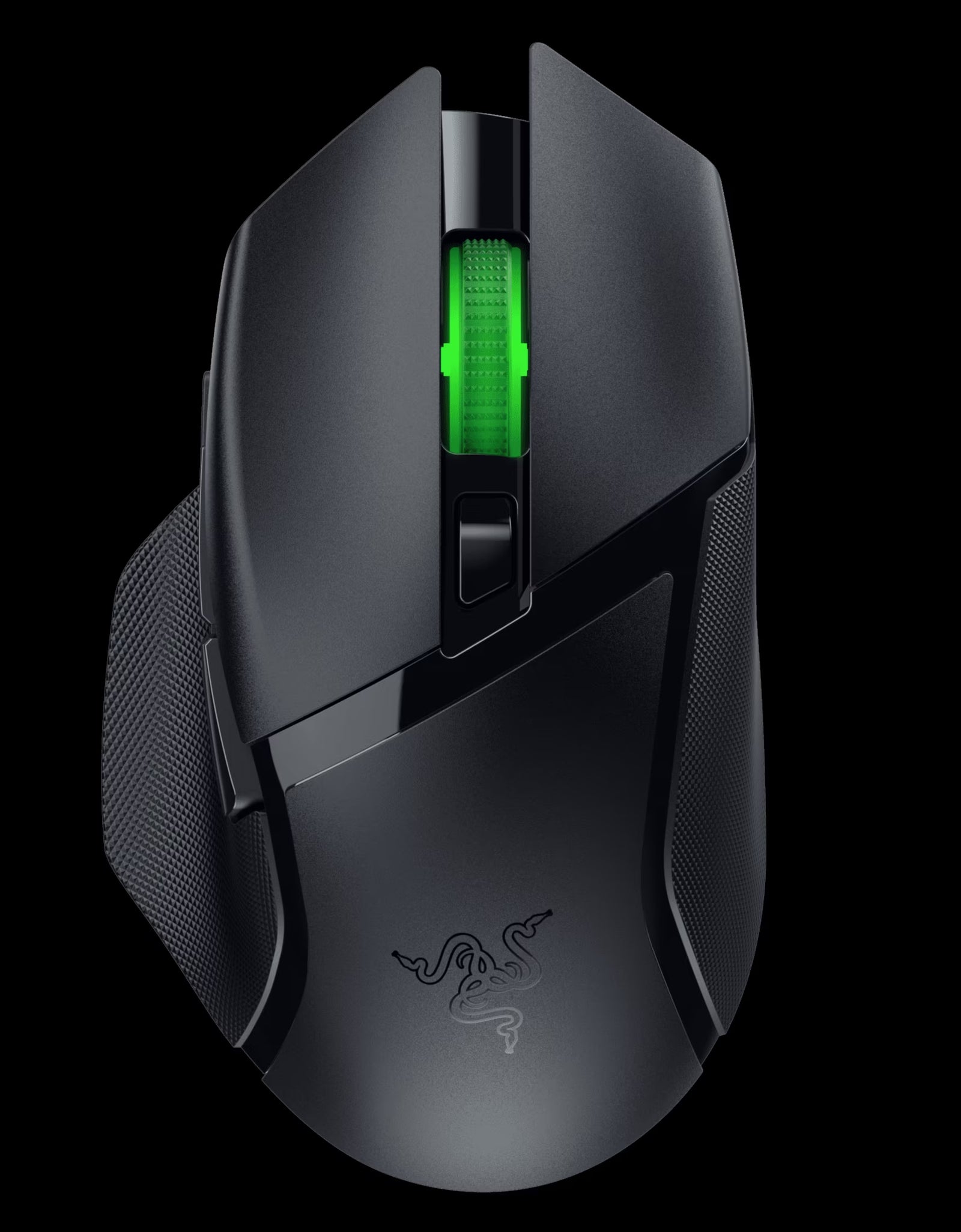 Basilisk V3 X Hyperspeed Wireless Gaming Mouse for PC, RGB Chroma, Black