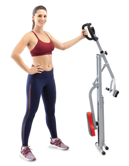 Load image into Gallery viewer, Fitness Squat Rider Machine Bench, Black, Steel Frame, 28 Lb

