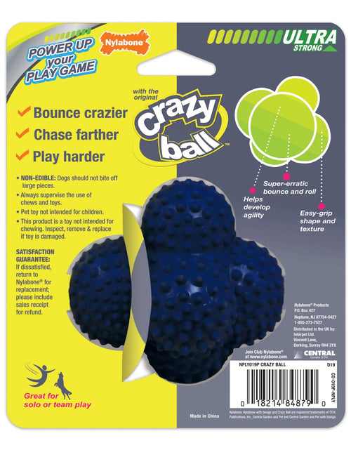 Load image into Gallery viewer, Power Play Crazy Ball Dog Toy Large/Giant - up to 50 Lbs. (1 Count)
